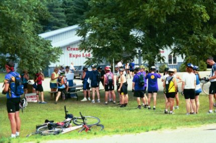 standing in line for ice cream