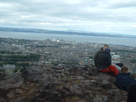 view from Arthur's Seat