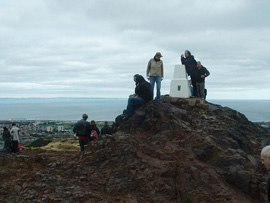 view from Arthur's Seat