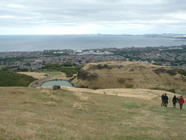 view from Arthur's Seat