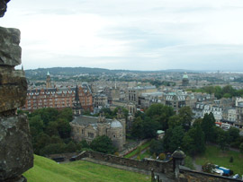 view from castle