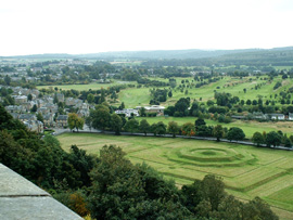 view from stirling castle