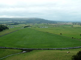 view from stirling castle